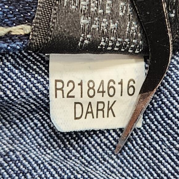 Vintage Y2K Rue 21 Jeans Womens 9/10 High Waisted Crop Multi Button Dark Wash - Picture 7 of 12